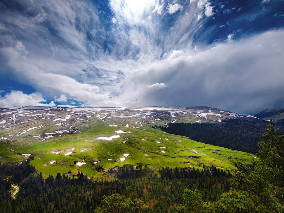 Лагонаки осенью