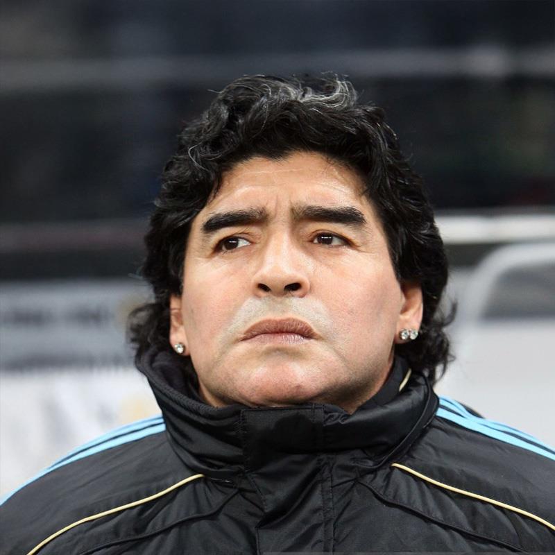 Постер Диего Марадона