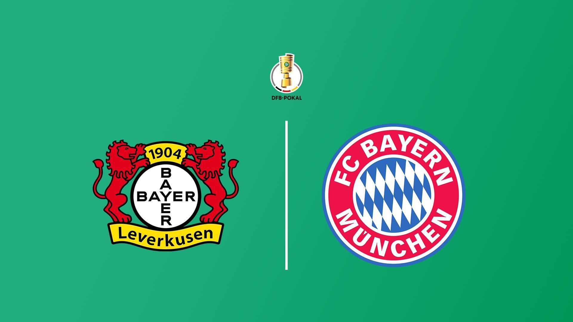 Футбол. Германия кубогы. 1/2 финал. «Байер» - «Бавария» (futbol-germanija-kubogy-12-final-bajer-bavarija) Спорт