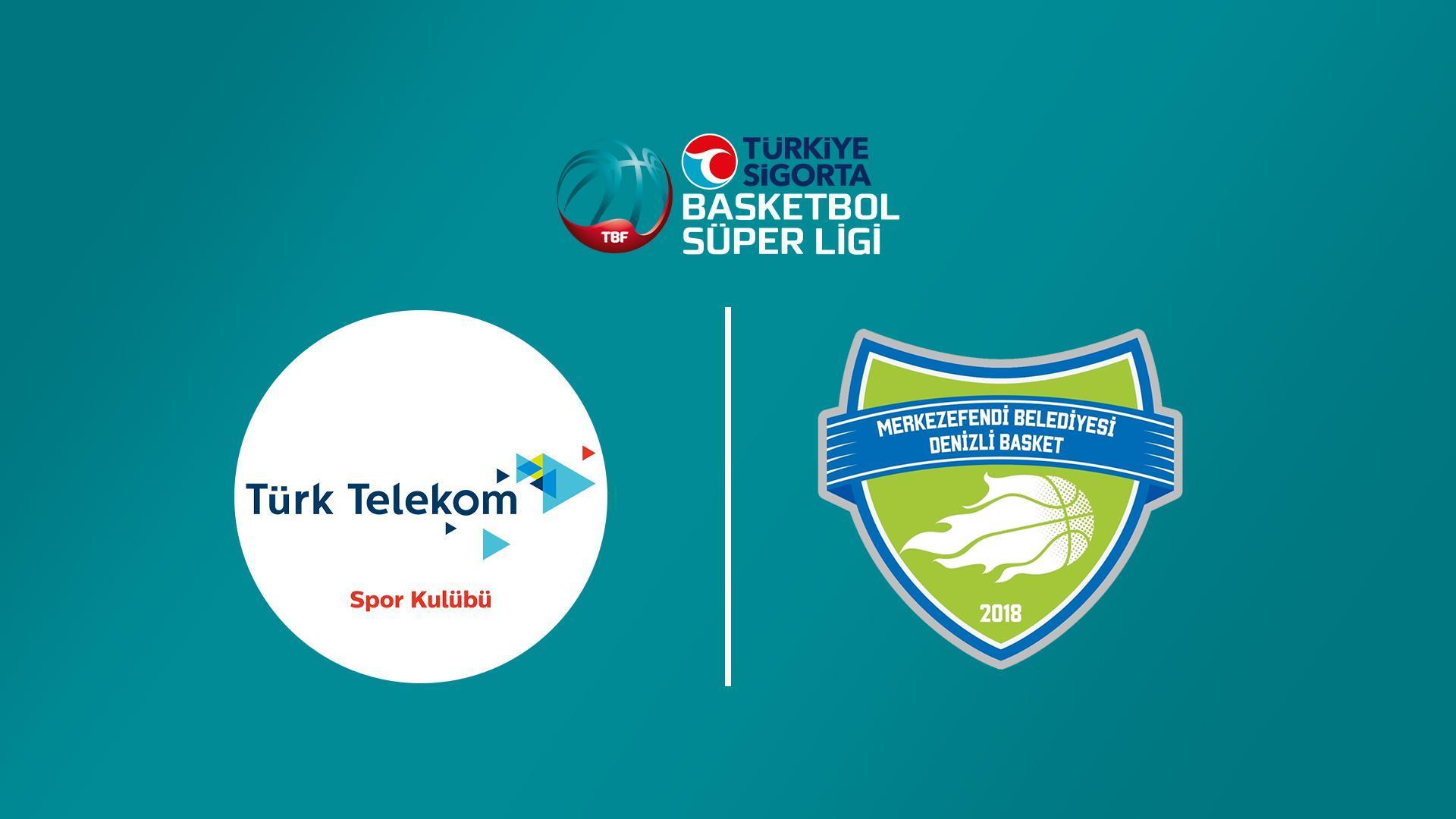 Баскетбол. Чемпионат Турции. Тюрк Телеком - Меркезефенди (basketbol-chempionat-turtsii-tjurk-telekom-merkezefendi) Спорт