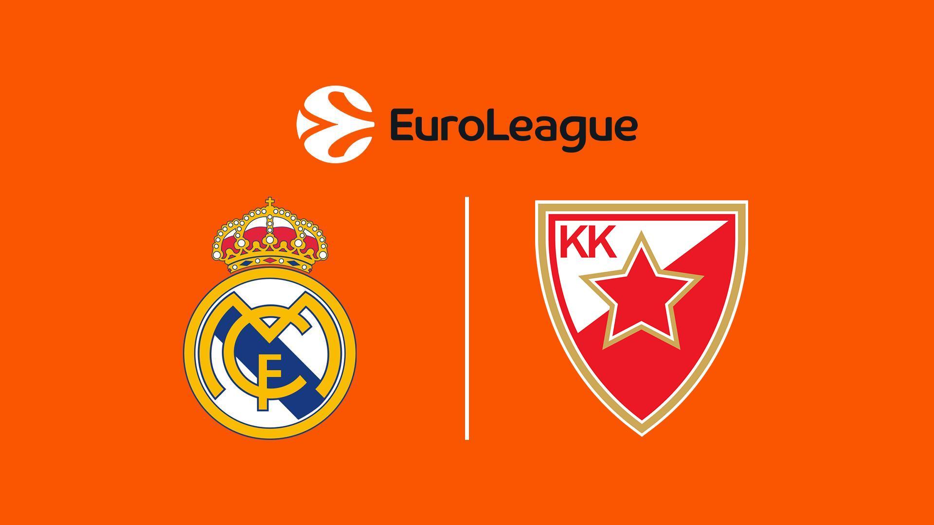 Евролига: Реал Мадрид - Црвена Звезда Меридианбет (evroliga-real-madrid-tsrvena-zvezda-meridianbet) Спорт