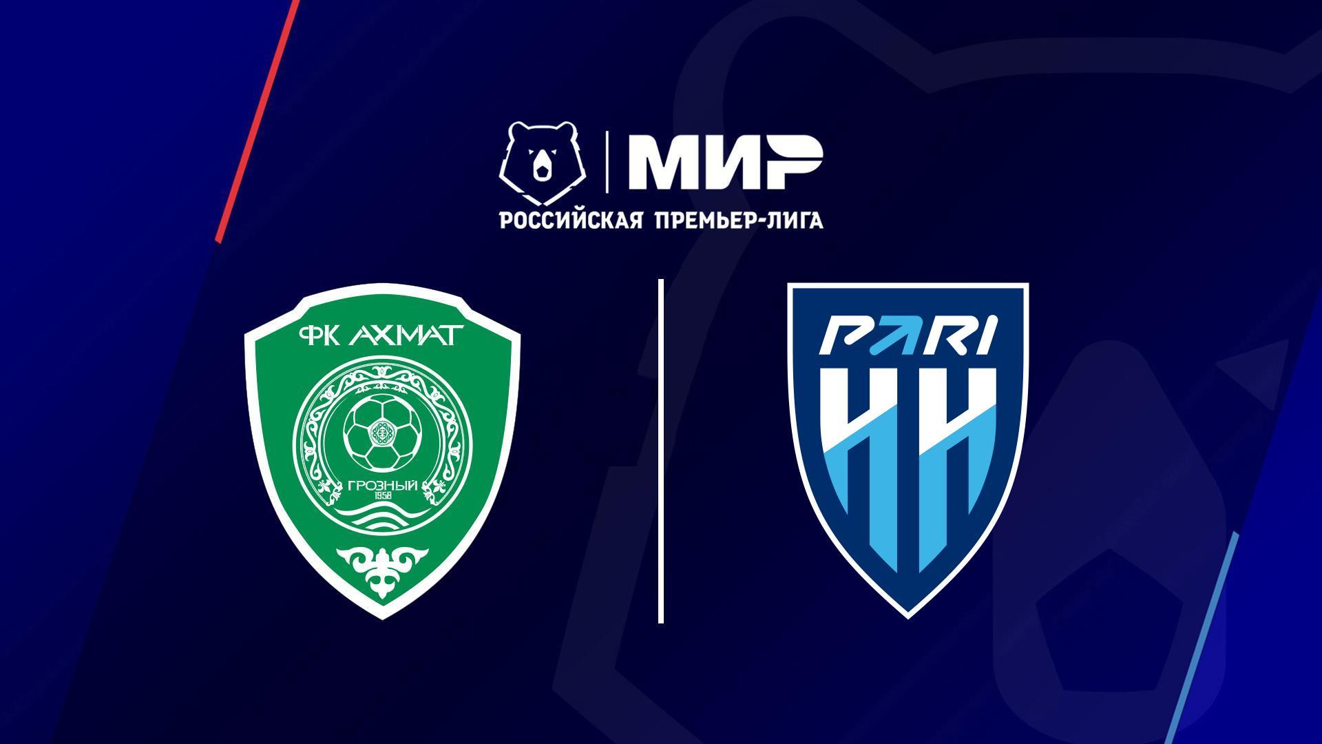 МИР Российская Премьер-Лига. Тур 28. «Ахмат» - «Пари НН» (mir-rossijskaja-premer-liga-tur-28-ahmat-pari-nn) Спорт