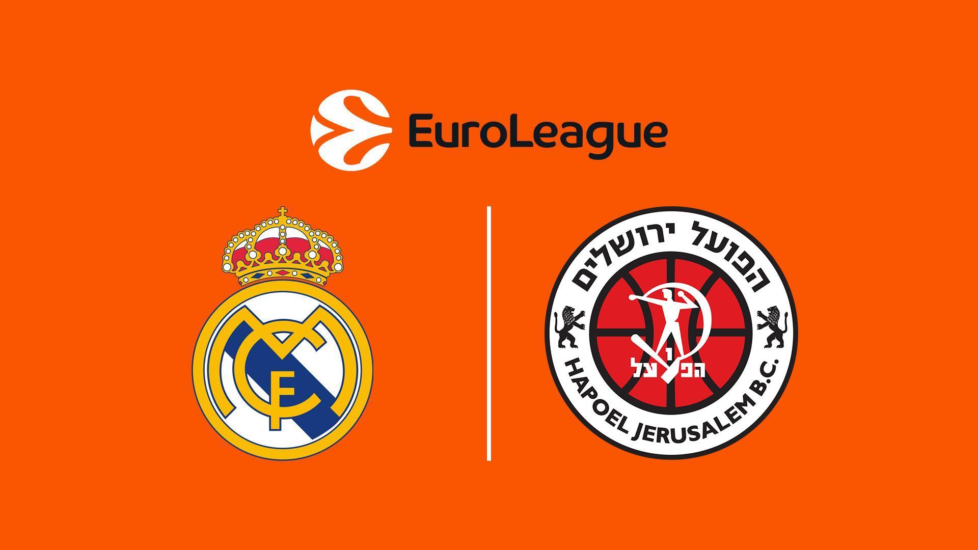 Евролига: Реал Мадрид — Хапоэль Тель-Авив (evroliga-real-madrid-hapoel-tel-aviv) Спорт