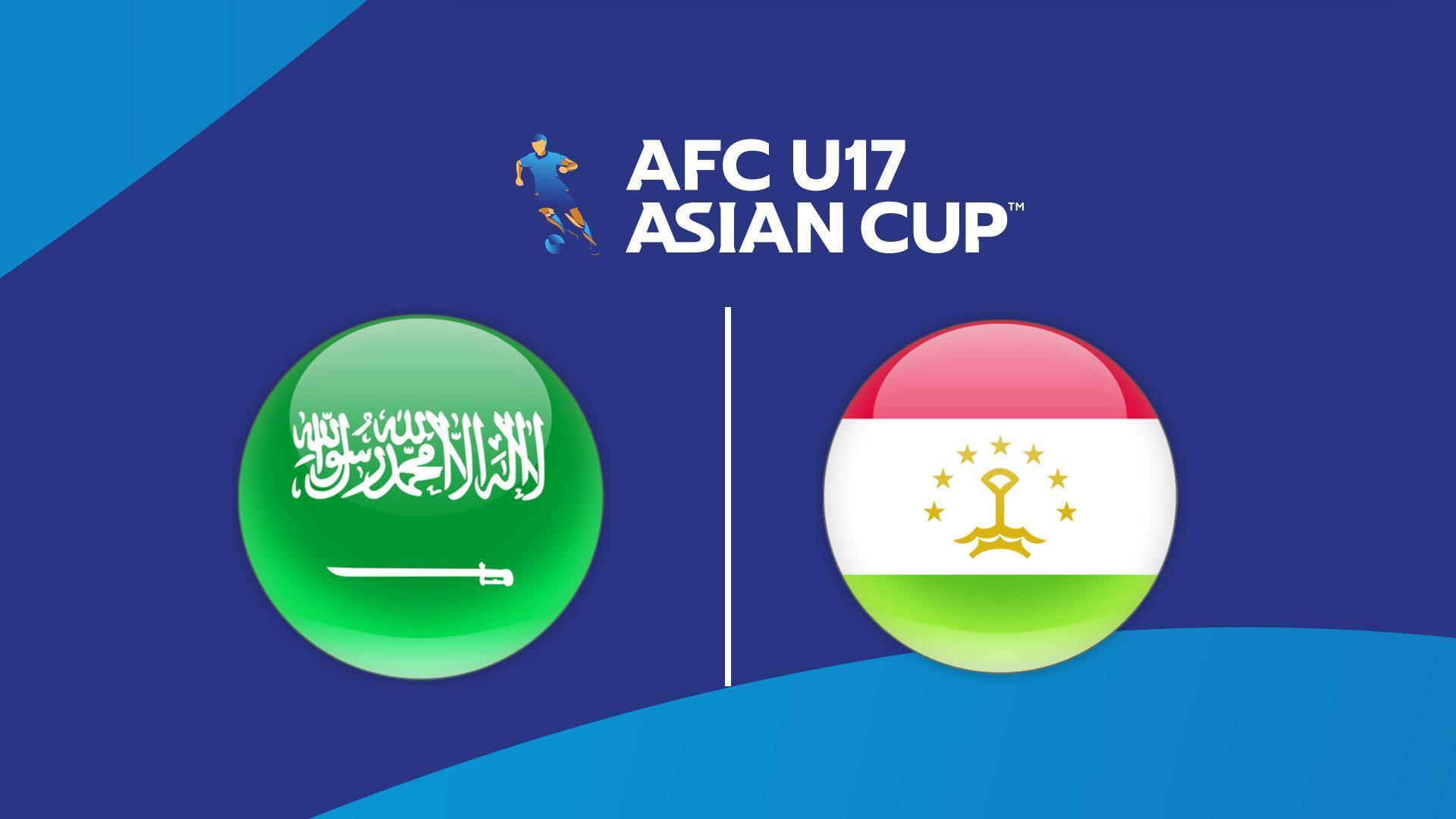 Футбол. АФК, Азия кубогы U17, 3 тур, Сауд Арабиясы - Тажікстан (futbol-afk-azija-kubogy-u17-3-tur-saud-arabijasy-tazhkstan) Спорт