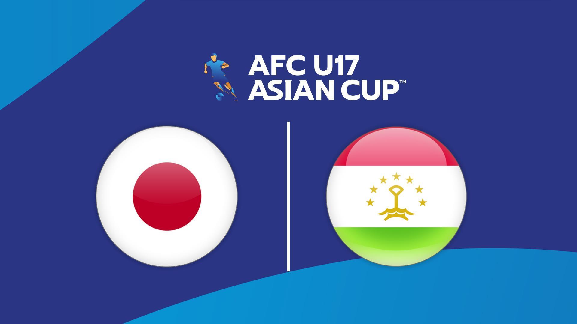 Футбол. АФК, Азия кубогы U17, 1/4 финал, Жапония - Тажікстан (futbol-afk-azija-kubogy-u17-14-final-zhaponija-tazhkstan) Спорт