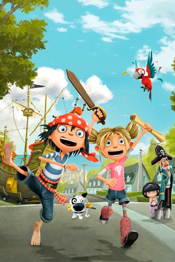 Nos voisins les pirates (nos-voisins-les-pirates) Мультсериал 2017