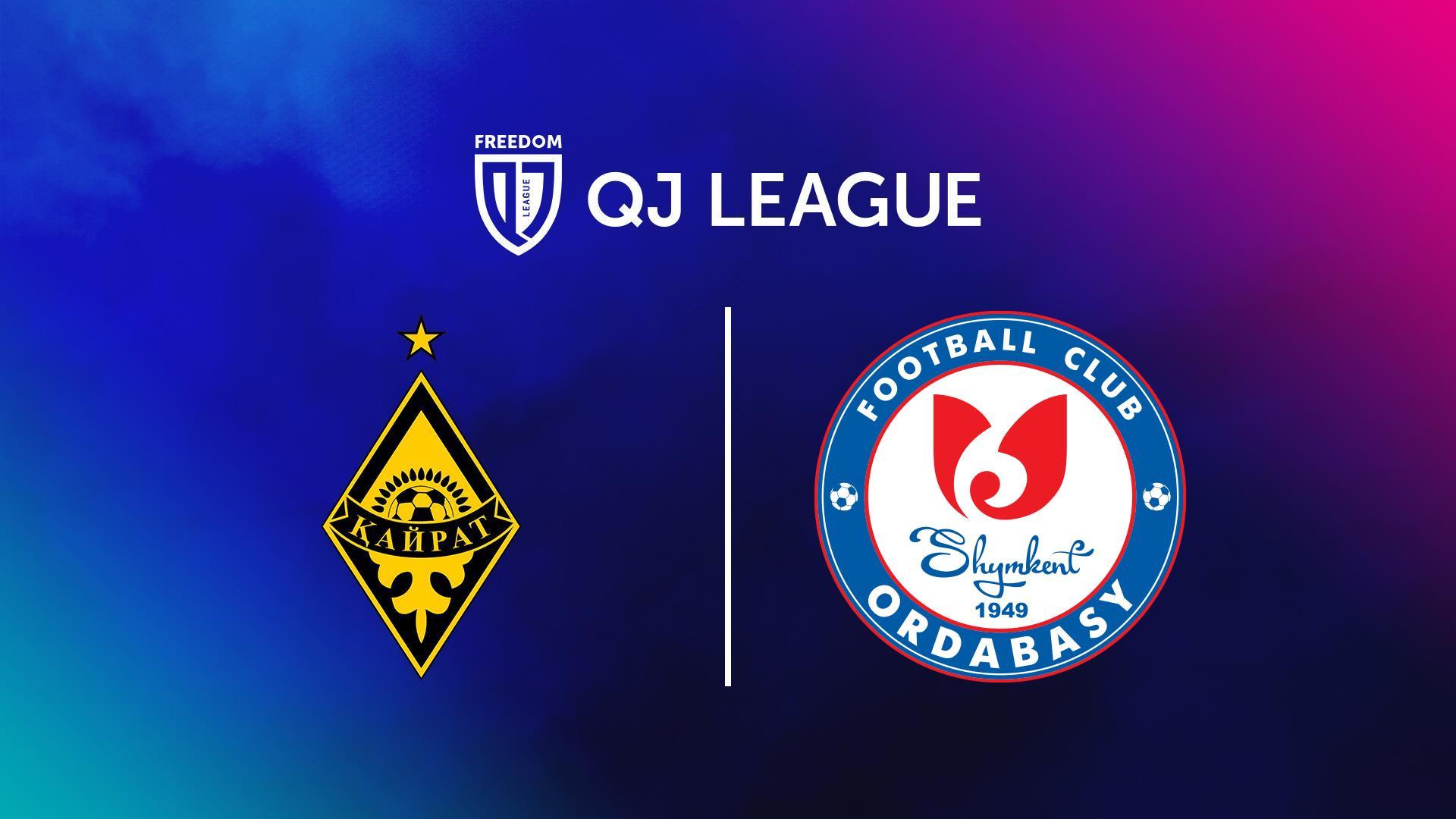 Футбол. QJ League, А лигасы, 7 тур, Қайрат 2009 - Ордабасы 2009 (futbol-qj-league-a-ligasy-7-tur-ajrat-2009-ordabasy-2009) Спорт