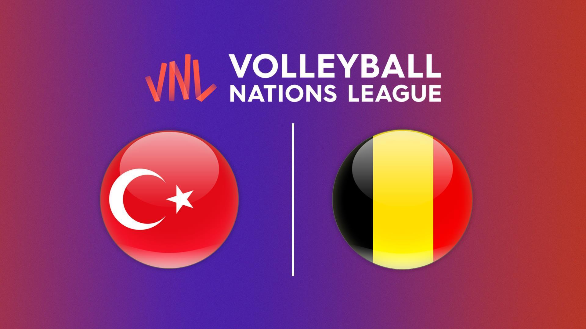 Турция - Бельгия. Волейбол. Лига наций. Женщины (turtsija-belgija-volejbol-liga-natsij-zhenschiny) Спорт
