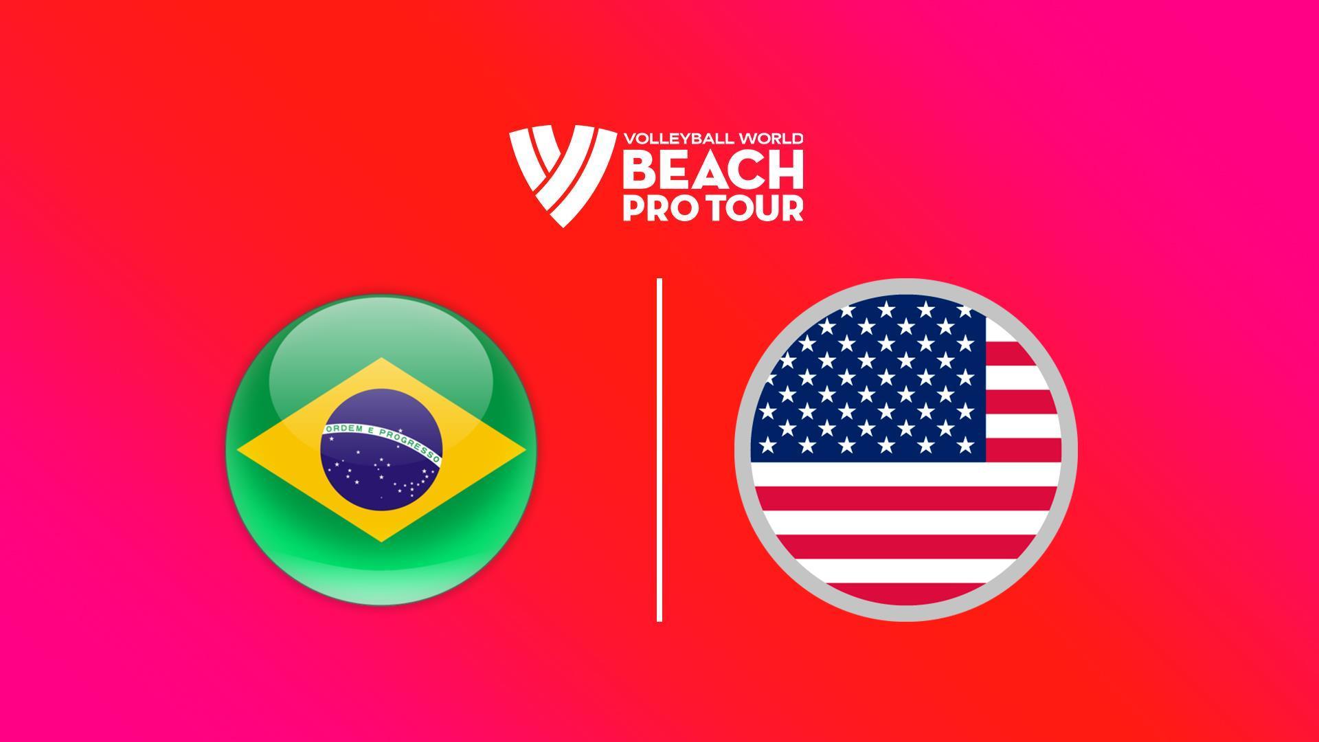 Жағажай волейбол. Pro Tour. Elite16 Newport Beach, Бразилия - АҚШ, ерлер (zhaazhaj-volejbol-pro-tour-elite16-newport-beach-brazilija-ash-erler) Спорт