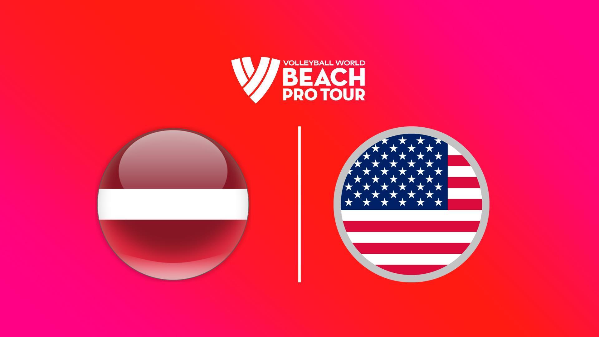 Жағажай волейбол. Pro Tour. Elite16 Newport Beach, Латвия - АҚШ, ерлер (zhaazhaj-volejbol-pro-tour-elite16-newport-beach-latvija-ash-erler) Спорт