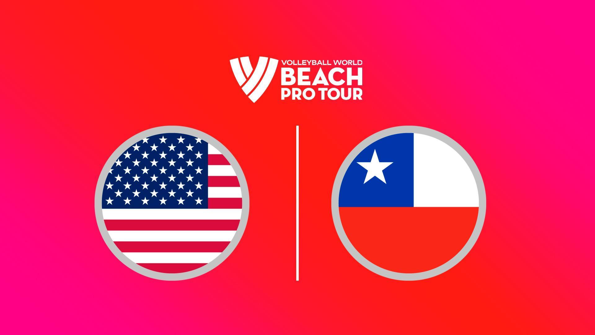 Жағажай волейбол. Pro Tour. Elite16 Newport Beach, АҚШ - Чили, ерлер (zhaazhaj-volejbol-pro-tour-elite16-newport-beach-ash-chili-erler) Спорт