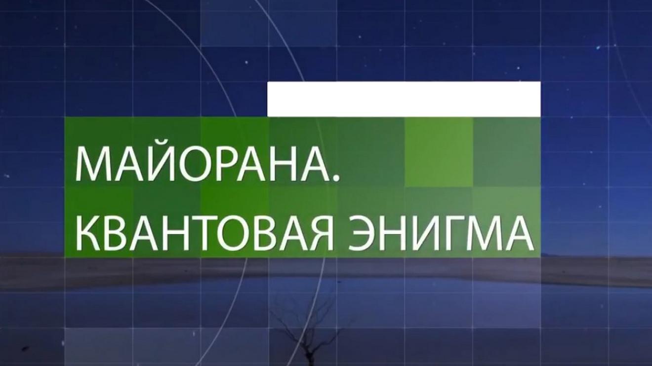 Майорана. Квантовая энигма (majorana-kvantovaja-enigma) Познавательное