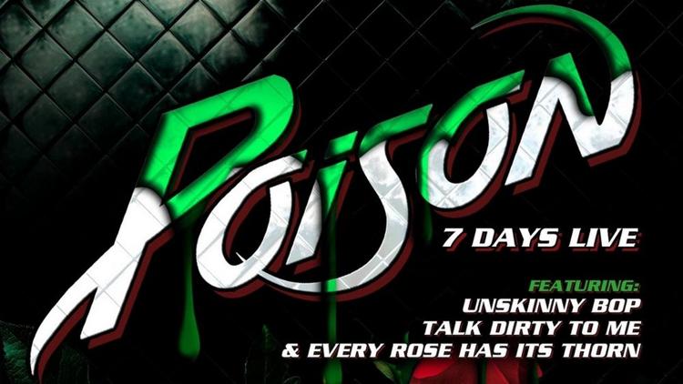 Постер Poison: 7 Days Live-Live From London