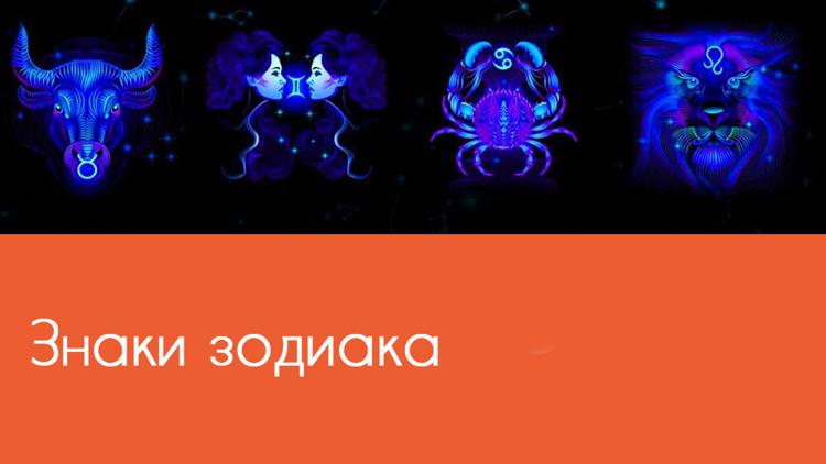 Постер Знаки зодиака