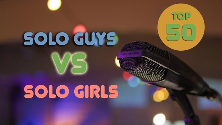 Постер Solo Guys Vs Solo Girls: Top 50