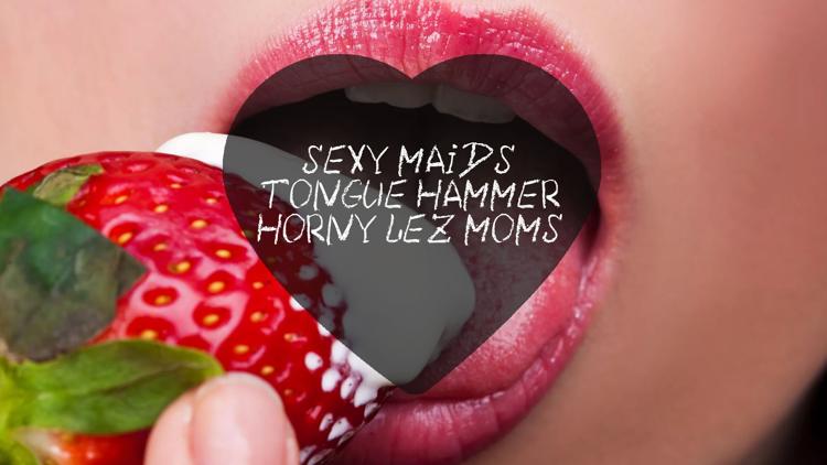 Постер Sexy Maids Tongue Hammer Horny Lez Moms