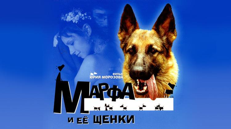 Постер Марфа и её щенки