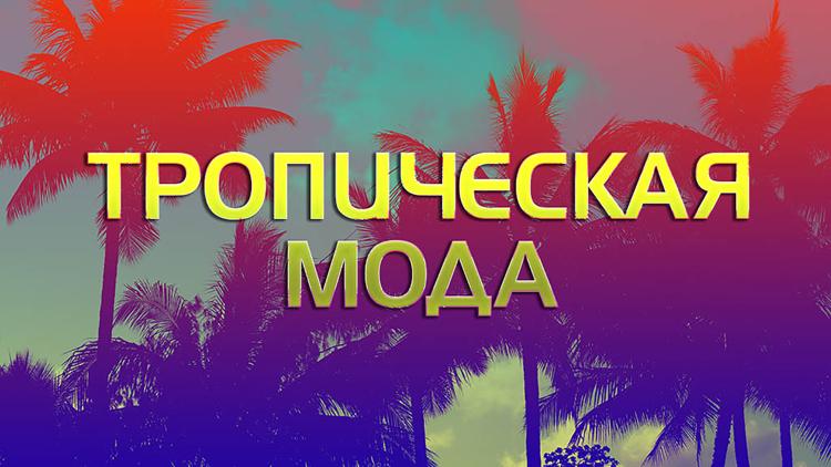 Постер Тропическая мода