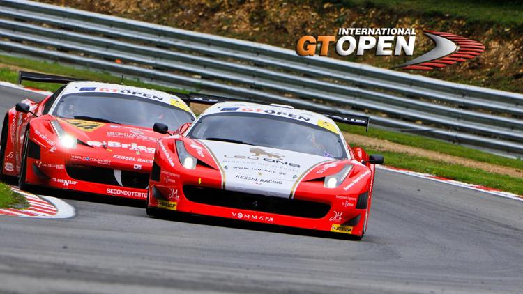 Постер Гонки. International GT Open. Сильверстоун, Великобритания. 1-й день