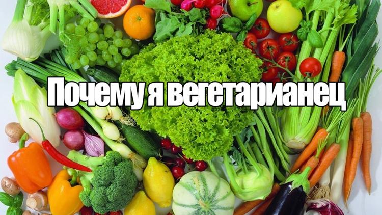 Постер Почему я вегетарианец