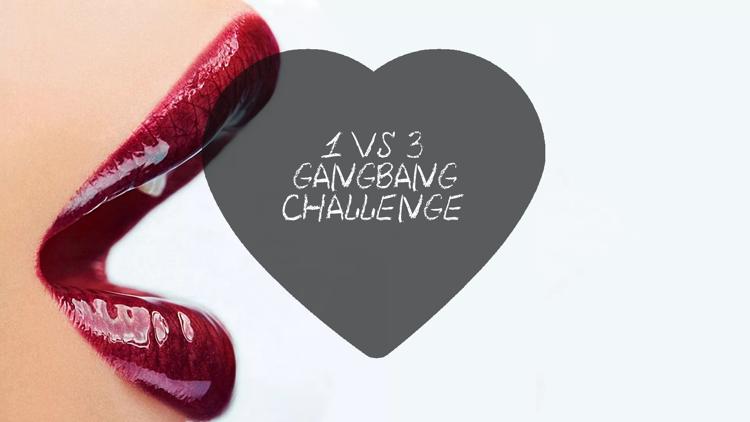 Постер 1 vs 3 Gangbang Challenge