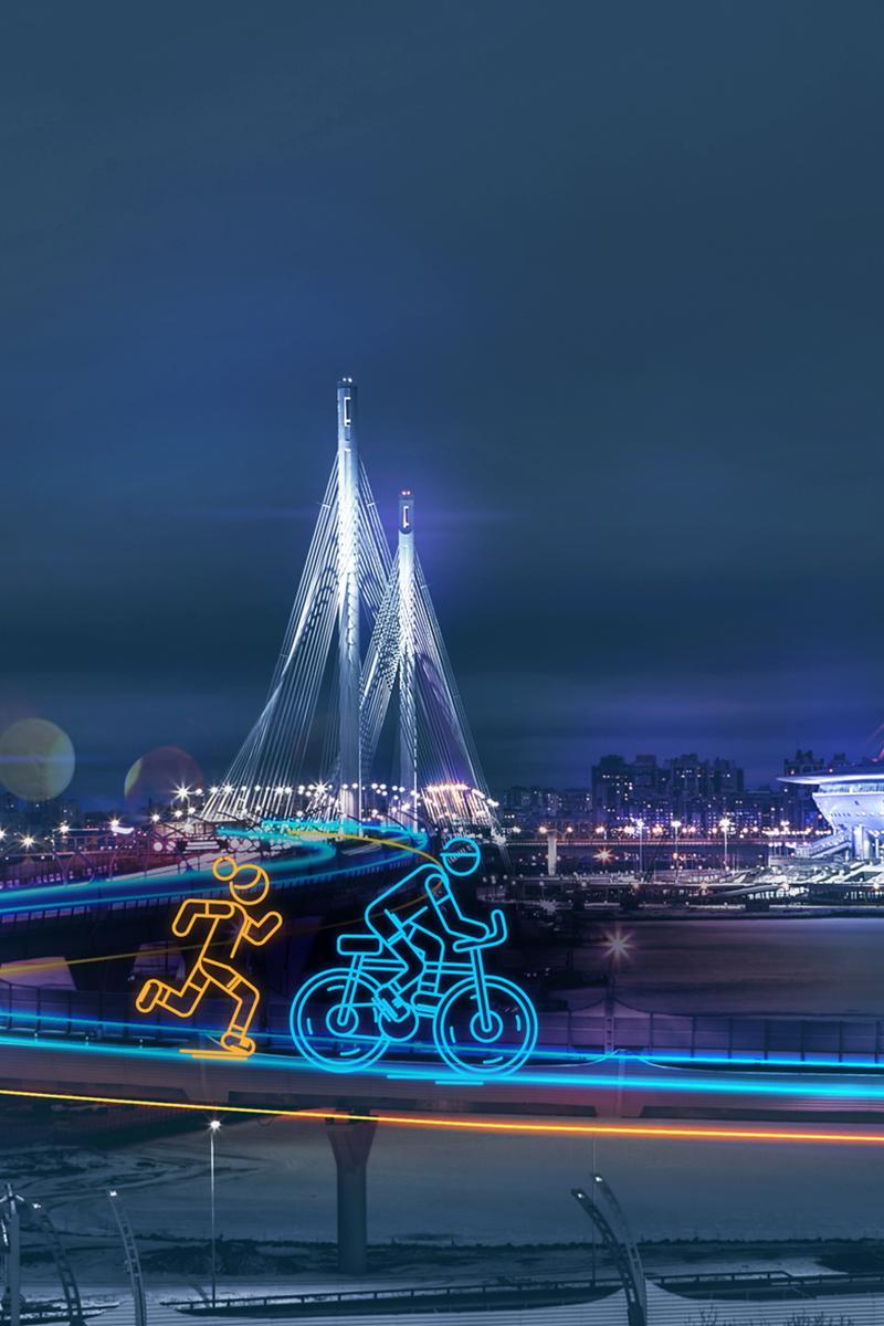 Фестиваль ЗСД: велопробег и забег по скоростной трассе Петербурга (festival-zsd-veloprobeg-i-zabeg-po-skorostnoj-trasse-peterburga) Досуг, хобби