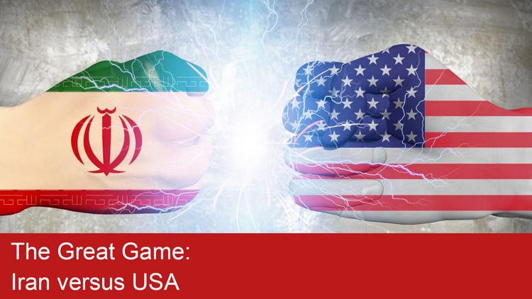 Постер The Great Game: Iran versus USA