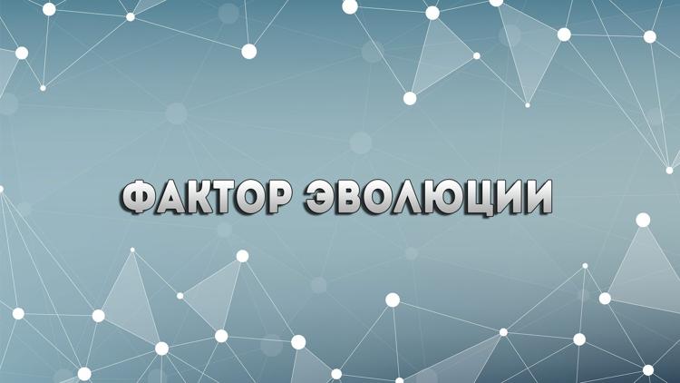 Постер Фактор эволюции