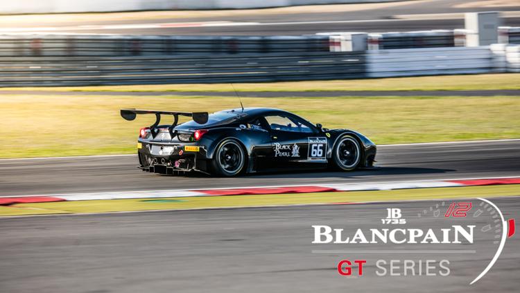 Постер Спринт Blancpain GT Series. Мизано (Италия), Гонка 1