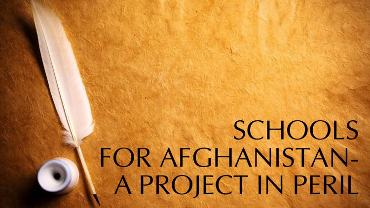 Постер Schools for Afghanistan-A Project in Peril