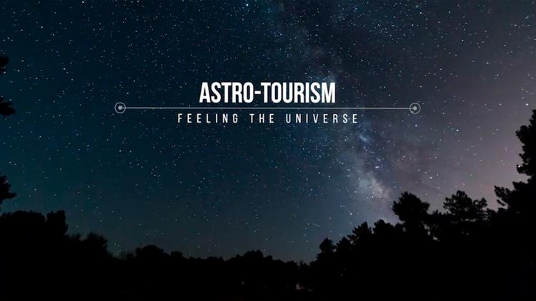 Постер Astro-Tourism — Feeling the Universe