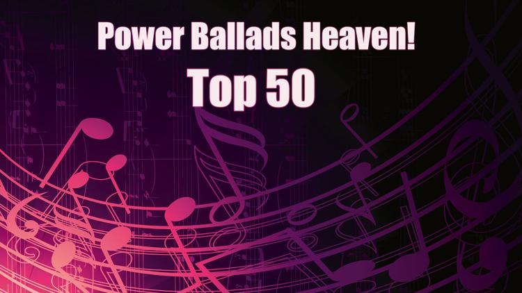 Постер Power Ballads Heaven! Top 50