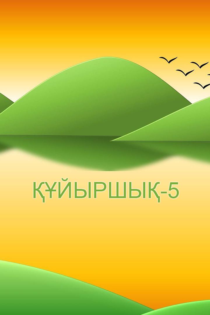 Құйыршық-5 (jyrshy-5) Мультфильм 2005