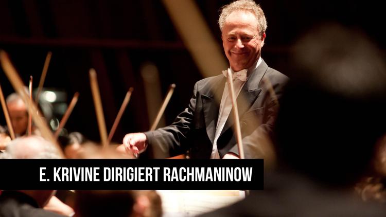 Постер E. Krivine dirigiert Rachmaninow