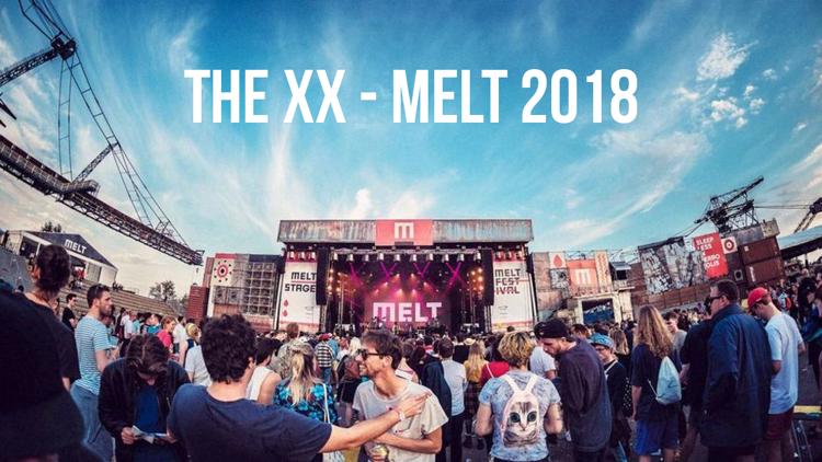 Постер The xx - Melt 2018