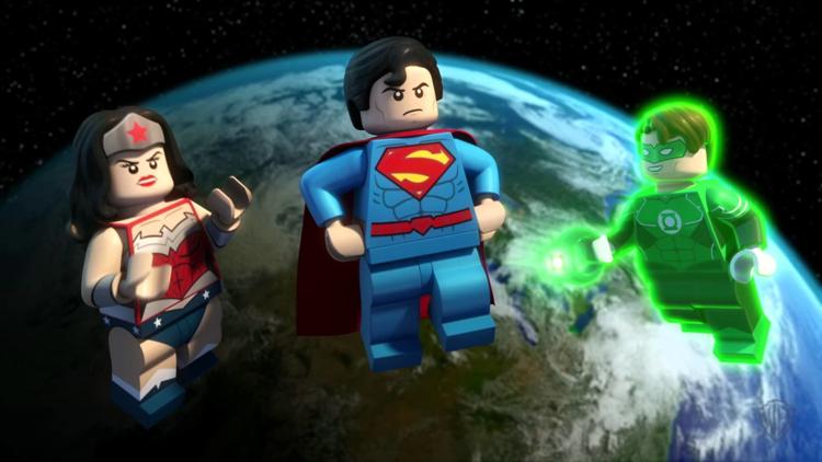 Постер LEGO Супергерои DC: Лига Справедливости — Космическая битва