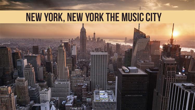 Постер New York, New York The Music City