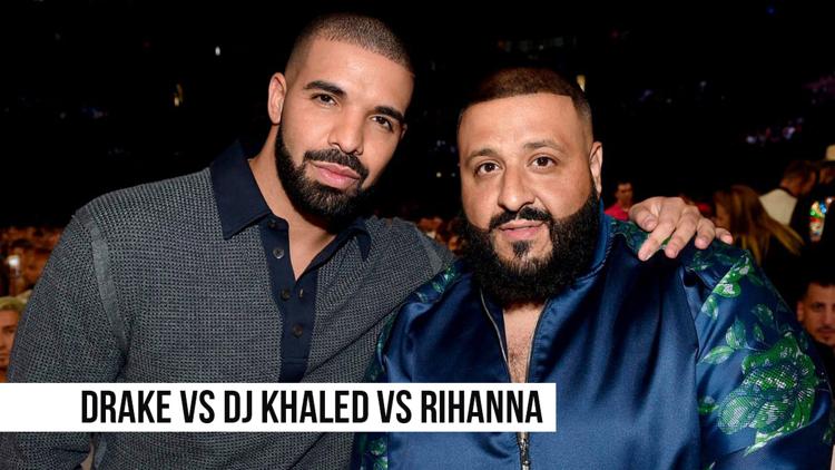 Постер Drake Vs DJ Khaled Vs Rihanna