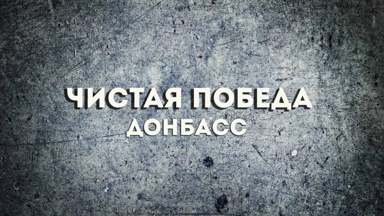 Постер Чистая победа. Освобождение Донбасса