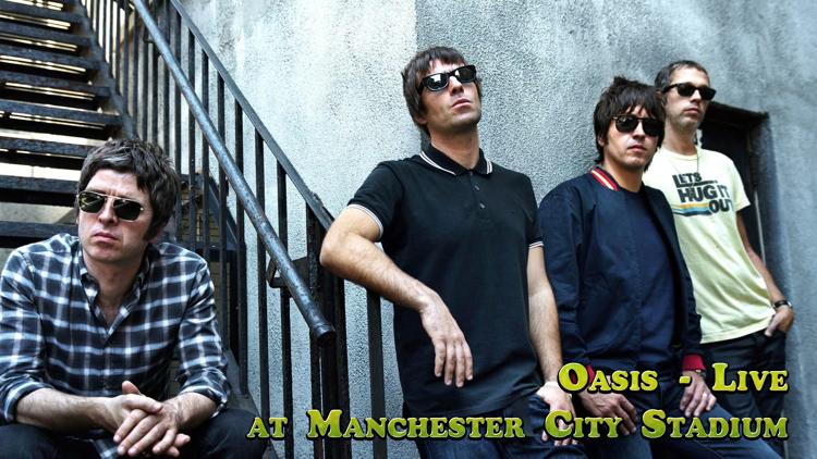 Постер Oasis - Live at Manchester City Stadium