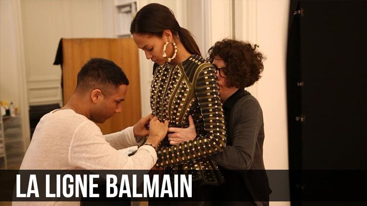 Постер Линия Balmain