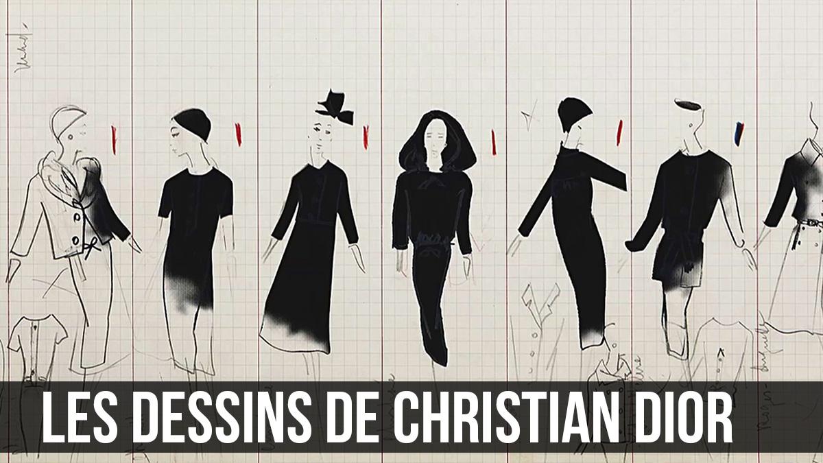 Les dessins de Christian Dior (les-dessins-de-christian-dior) Документальный фильм