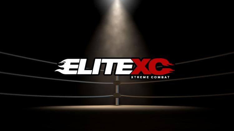 Постер Elite XC. Кимбо Слайс против Джеймса Томпсона