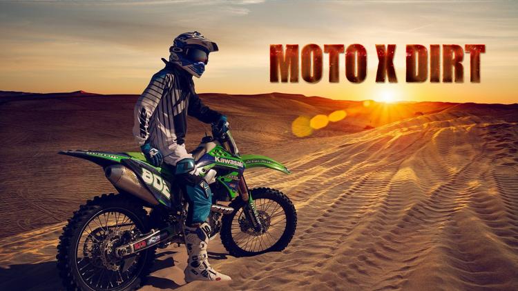 Постер Moto X Dirt, мотокросс