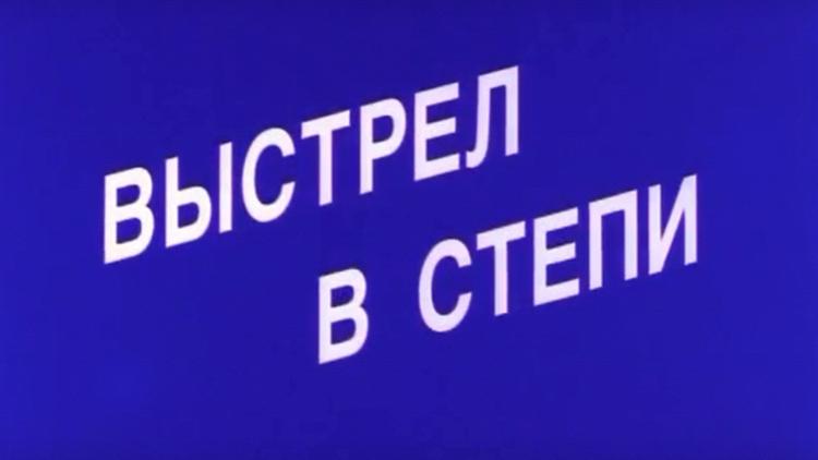 Постер Выстрел в степи