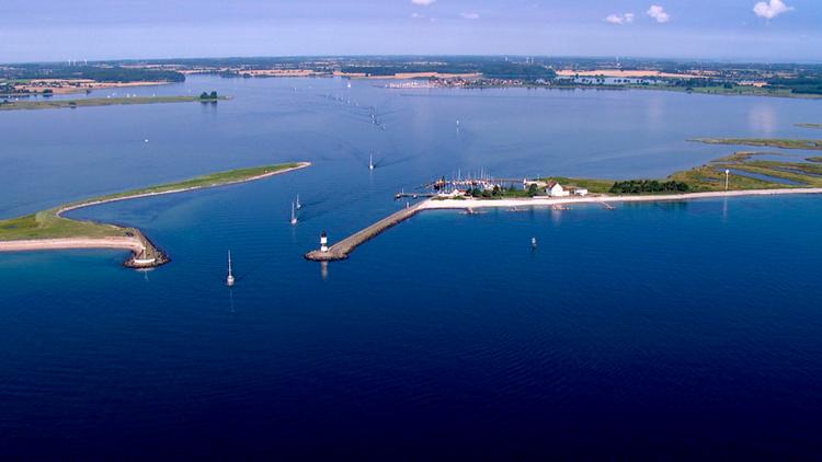 Постер Die Nordsee von oben