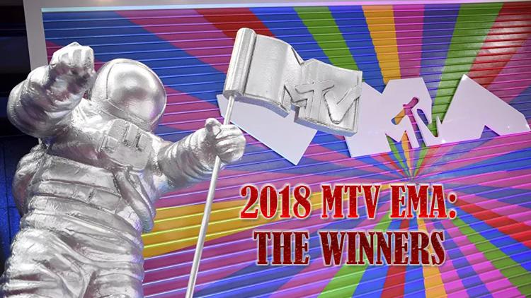 Постер 2018 MTV EMA: The Winners