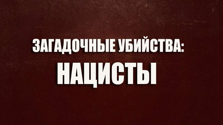 Постер Загадочные убийства: нацисты