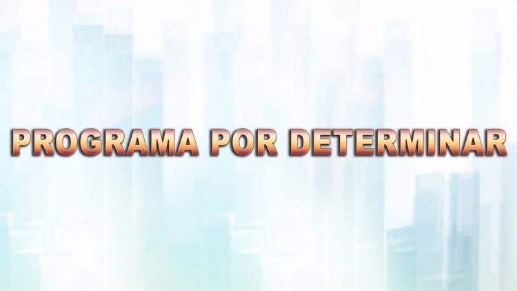 Постер Programa por determinar