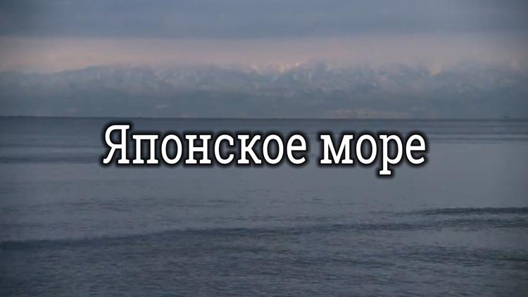 Постер Японское море